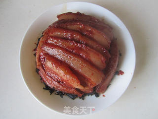 梅菜扣肉的做法步骤:17
