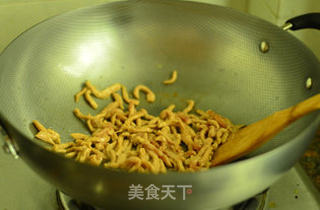 青椒肉丝的做法步骤:9