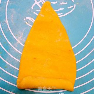 南瓜芝麻面包——天然的色彩揉进面团里的做法步骤:6