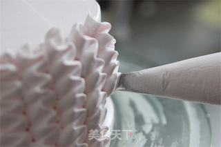 【番茄配方】粉色裙摆海绵蛋糕——实现你的公主梦的做法步骤:17