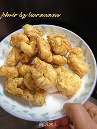 软炸虾仁的做法步骤:9