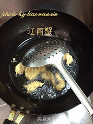软炸虾仁的做法步骤:8