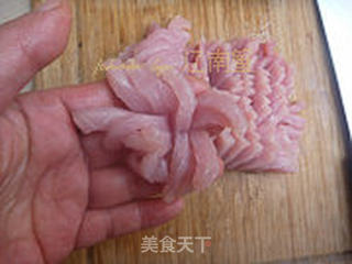 糖醋菊花里脊的做法步骤:5