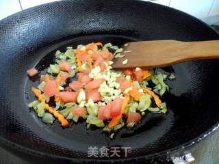 番茄时蔬意面的做法步骤:16