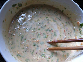 芹香泡菜饼的做法步骤:5