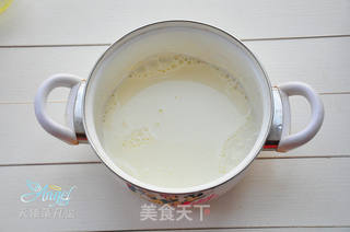 小娃娃蜜豆双皮奶的做法步骤:2