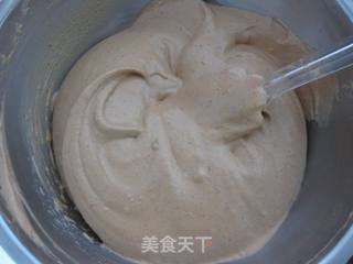 红糖红枣戚风蛋糕的做法步骤:12