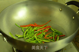 青椒肉丝的做法步骤:7