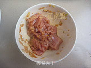 糖醋菊花里脊的做法步骤:6