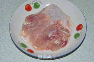 金瓜蒸鸡腿的做法步骤:2