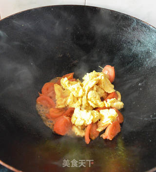番茄炒蛋的做法步骤:6
