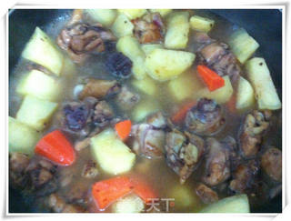 黑椒土豆烧鸡腿的做法步骤:10