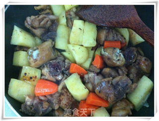 黑椒土豆烧鸡腿的做法步骤:8