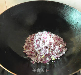 西兰花肉燥饭的做法步骤:4