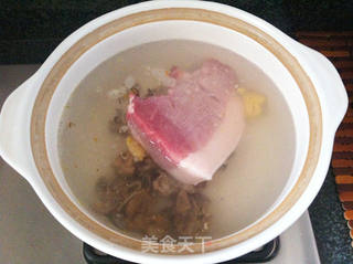 西洋菜猪肉汤的做法步骤:4