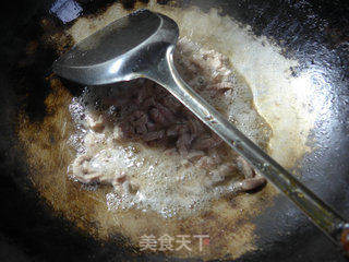 里脊肉炒香干的做法步骤：4