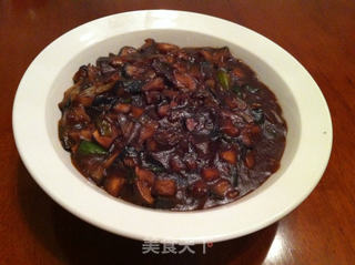 香菇炸酱的做法步骤:9