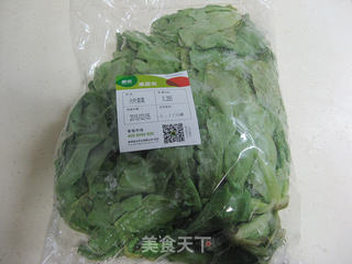 花椒炝炒大叶茼蒿的做法步骤:3