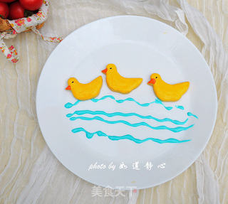 小鸭饼干的做法步骤:15