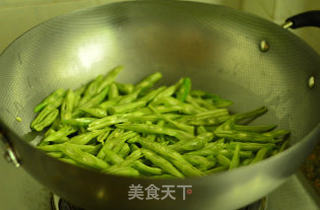 肉沫豆角丝的做法步骤:5