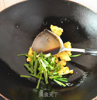 香葱炒蛋的做法步骤:7