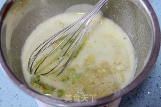 【燕麦香蕉牛油果蛋糕】:用自制燕麦粉做蛋糕的做法步骤:6