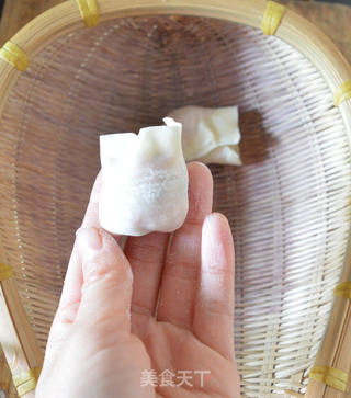 香煎云吞的做法步骤:7