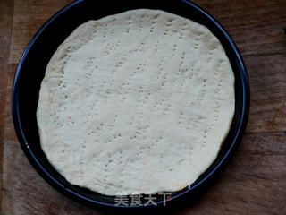 土豆火腿番茄披萨的做法步骤:8