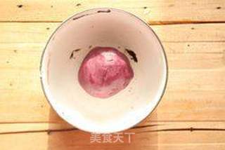 紫薯蛋黄酥的做法步骤:5