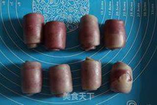 紫薯蛋黄酥的做法步骤:15