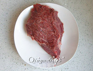 菠萝牛肉的做法步骤：4