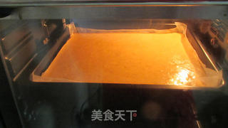 咖啡风味树桩造型蛋糕卷的做法步骤:11