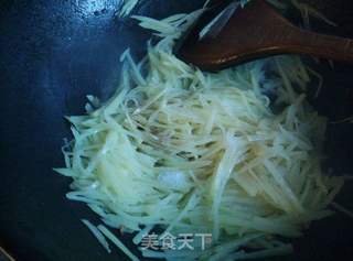酸辣土豆丝的做法步骤:7