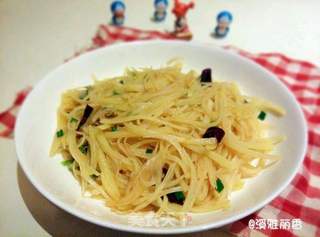 酸辣土豆丝的做法步骤:9