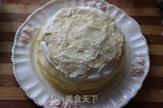 千层榴莲蛋糕的做法步骤:10