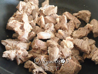 牛肉青萝卜的做法步骤:6