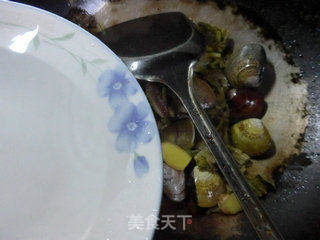 雪菜炒文蛤的做法步骤:7