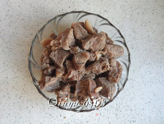 牛肉青萝卜的做法步骤:4