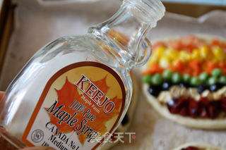 【迷你薄底彩虹pizza】:年夜饭上的美丽彩虹的做法步骤:16