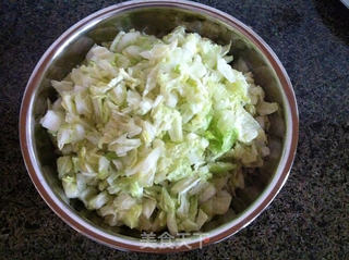 白菜豆腐全麦面蒸包的做法步骤:3