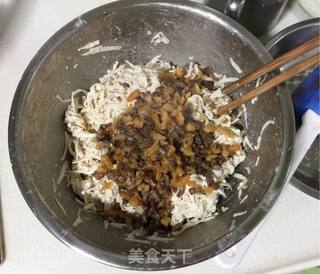 香煎芋丝饼的做法步骤：2