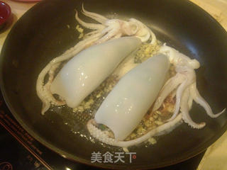 鱿麦菜的做法步骤:5