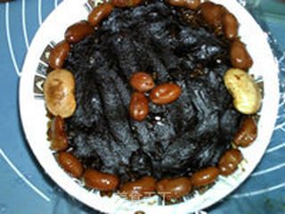 八宝甜豆红糖糯米饭的做法步骤：14