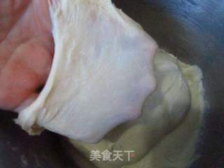 蜜豆面包的做法步骤:4