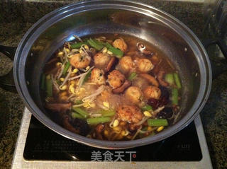 白萝卜丸子汤的做法步骤:8
