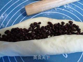 蜜豆面包的做法步骤:10