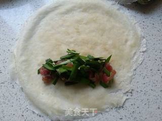 韭菜猪肉春卷的做法步骤:8