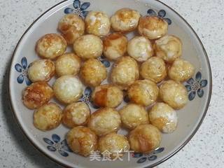 虎皮鹌鹑蛋烧鸡翅的做法步骤:5