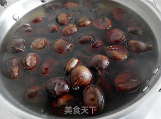 玫瑰栗子糕的做法步骤:3
