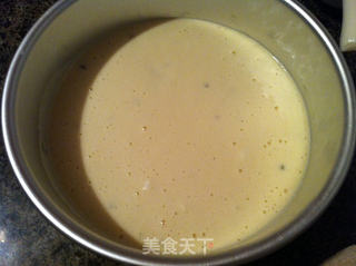 绿豆酸奶戚风蛋糕的做法步骤：11
